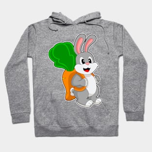 Rabbit Pupil Backpack School Hoodie